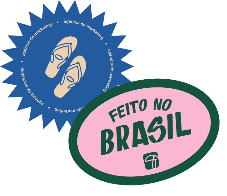 Adesivos Feito no Brasil e agência de marketing